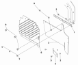 Правый внутренний брызговик/Right Inner Fender Subassembly 8403F-C0200