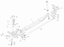 Передняя ось и поперечный рычаг