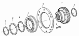 Приводная шестерня ведомого демультипликатора (коробка передач RTX14710B)