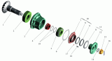 Мост передний. Шестерня ведущая