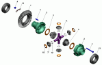 Редуктор заднего моста. Дифференциал