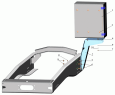 Установка инструментального ящика 551633-8500009