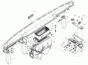 Установка воздушных заслонок и отопителя кабины