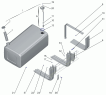 Крепление топливного бака