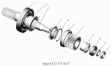 Вал 5337-1717017
