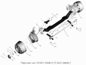 Передние оси 543765-3000015, 551603-3000015