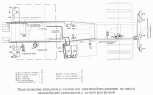 Расположение разъемов и элементов электрооборудования на шасси автомобилей-самосвалов с задней разгрузкой