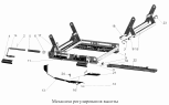 Механизм регулирования высоты