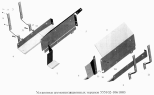 Установка шумоизоляционных экранов 555102-1061003