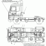 Установка элементов электрооборудования АБС (Wabco)