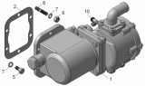 Установка коробки отбора мощности с насосом 45143-4202001