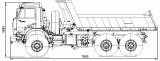 Автомобиль-самосвал без спального места КАМАЗ-45141-0000010-01