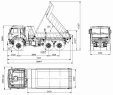 Автомобиль-самосвал со спальным местом КАМАЗ-45141-0000010-10