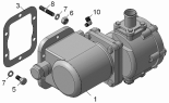 Установка коробки отбора мощности с насосом 5511-4202001-20