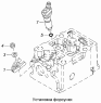Установка форсунки 740.50-1112000