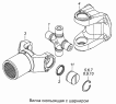 Вилка скользящая с шарниром 43114-2202050