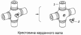 Крестовина карданного вала 53205-2205026-10