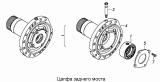 Цапфа заднего моста 4310-2401081