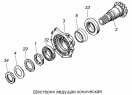 Шестерня ведущая коническая 5320-2502012