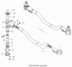 Тяга рулевой трапеции 4310-3414052