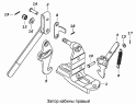 Запор кабины правый 53205-5018010