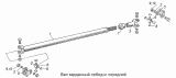 Вал карданный лебедки передний 43114-4502010-30
