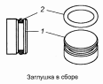 Заглушка с кольцом уплотнительным 740.1003434