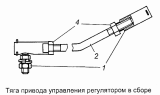 Тяга привода управления регулятором 7406.1108050