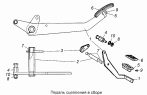 Педаль сцепления 53205-1602010