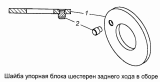 Шайба упорная блока шестерен заднего хода 14.1701086