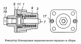 Фиксатор блокировки переключения передач 161.1723070