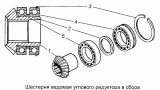 Шестерня ведомая углового редуктора рулевого механизма 4310-3401750