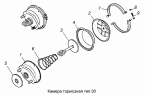 Камера тормозная тип 30 661-3519310-10