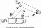 Цилиндр механизма подъёма запасного колеса 4310-5003012