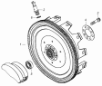 Установка маховика и фиксатор 740.21-1005100-20