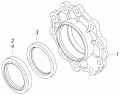 Крышка стакана подшипников 53205-2402050