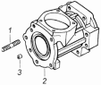 Корпус углового редуктора механизма рулевого управления 4310-3401716