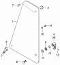 Стекло форточки двери 5320-6103051-01