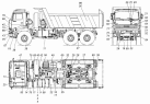 Автомобиль-самосвал КАМАЗ-65222. Комплектовочная ведомость 65222-0000010