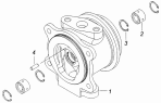 Корпус подшипников с подшипниками 7405.1118020