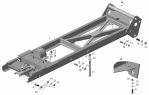 Установка надрамника, ловителя-амортизатора 65115-8600012