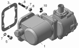 Установка коробки отбора мощности с насосом 5511-4202001-30