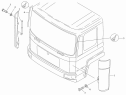 Облицовочная панель передняя боковая