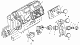 Переключатели отопления и кондиционирования