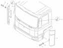 Облицовочная панель передняя боковая