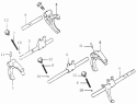 Вилки и штоки переключения передач