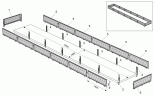 Каркас модели 97461Д-0000070 (L=16,3м бортовой)