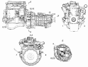 Установка кронштейнов силового агрегата 4308-1001000-13