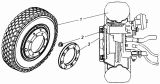 Установка передних колес 4308-3101702
