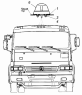 Установка фонарей автопоезда 53205-3738001